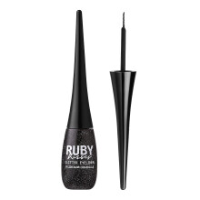 Ruby Kisses Eye Bling Glitter Eyeliner Glitz N' Black