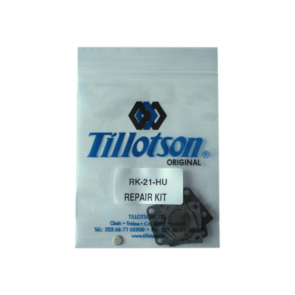 Rk-21Hu Genuine Tillotson Hu Carburetor Repair Kit 744211129227