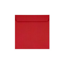 LUXPaper Τετράγωνες Προσκλήσεις Επιστολές | Peel & Press | 7 1/2" x 7 1/2" | Ruby Red | 80lb. Text | 50 Τεμάχια