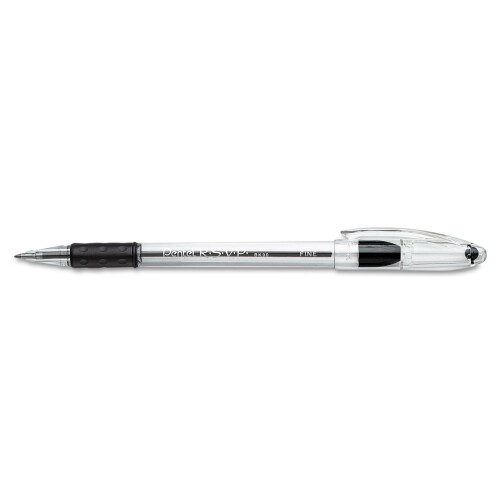 Pentel Pentel R.S.V.P. Kulspetspenna Black Ink Fine Dozen