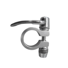 Sunlite Alloy Zadelpenklem met CrMo QR 31.8mm Zilver