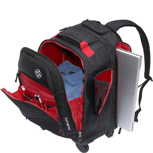 Samsonite Samsonite MVS Rolling Backpack  Black  19Inch 1