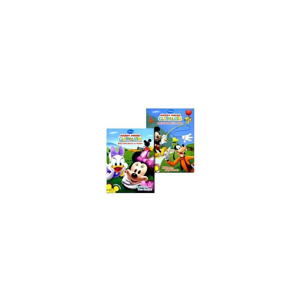 Mickey Mouse Clubhouse Big Fun Book to Color (2 Coloring Book Set) on OnBuy
