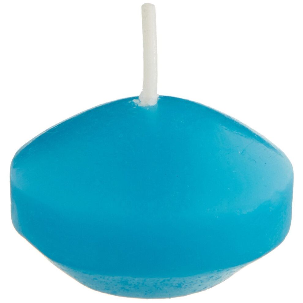 Bougies Flottantes Zest Candle 24 Pi Ces 1,75 Pouce Turquoise-image