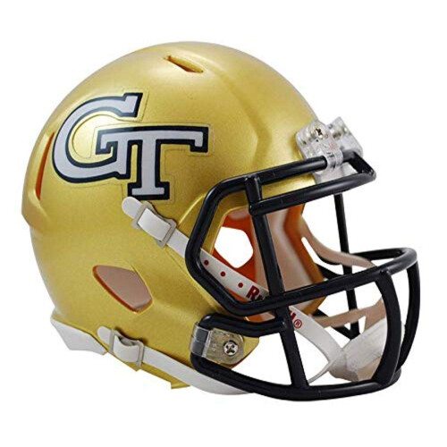 NCAA Georgia Tech Yellow Jackets Speed Mini Helmet