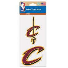 Wincraft NBA Cleveland Cavaliers 48701011 Samolepka Perfect Cut (sada 2 ks) 4"""" x 4""""
