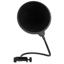 Dragonpad USA 6"""" Microfon Studio Filtru Pop cu clema (negru)