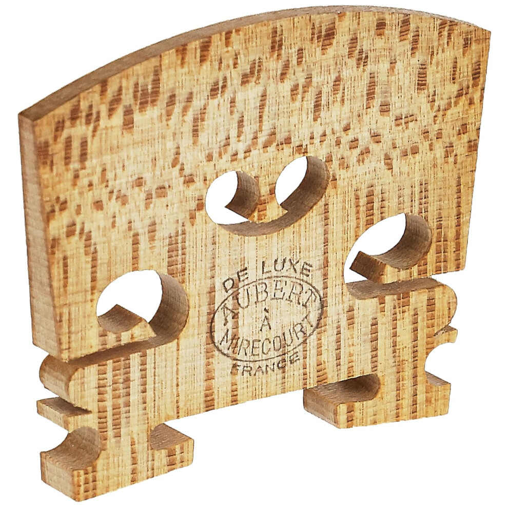 Aubert VB-10 De Luxe Old Violin Bridge - 4/4 Size Beige