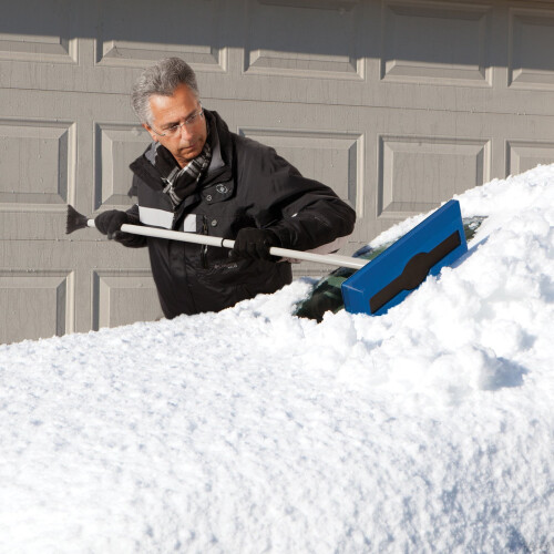 Snow Joe Vinduesis Scraper, Broom til Snefjernelse i Vinter, Blå 2