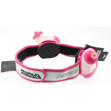 Profile Design Sync Hydration System 2 Flask Bälte (Vit/Rosa, X-Large)