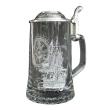 Glas nautisk stein