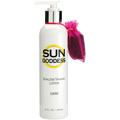 Sun goddess - Sunless Self Tanning Lotion - DARK - 8 oz