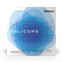 D'Oddario Orchestral - Helicore 4/4 Rozmiar skrzypca - tytanowa ranna sznur - H312T 4/4H - Tylko sznurek - ciezkie napiecie