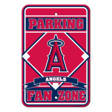 MLB Λος Άντζελες Άγγελοι Πινακίδα Στάθμευσης 12 x 18-Ιντσών