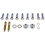 Dorman 03408B Exhaust Manifold Hardware Kit Compatible with Select Jee 2