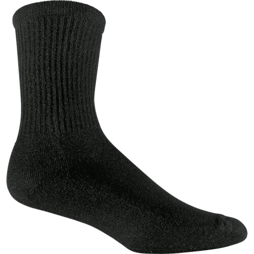 Asics ASICS Men's Team Crew Sock, Black, Large 1