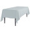 LinenTablecloth 60 x 102-Inch Rectangular Polyester Tablecloth Silver 1
