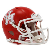 Riddell NCAA Houston Cougars Speed Mini Helmet   Red