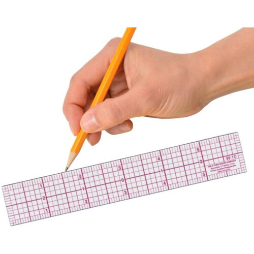 Westcott W-8 Engineers Protractor Ruler 6 in 1