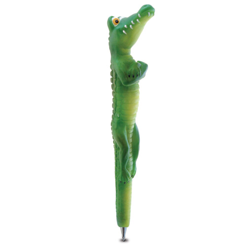 Puzzled Alligator Man Planet Pens Resin Writing Pen