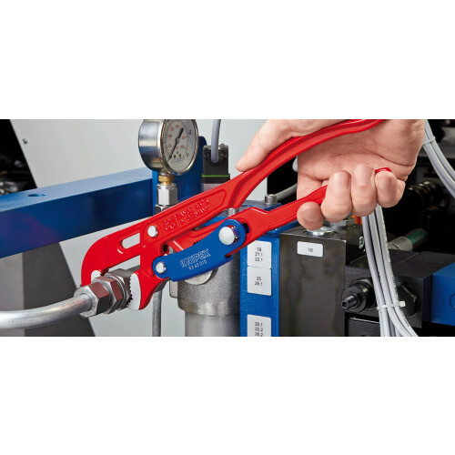 Knipex KNIPEX Tools - Swedish Pattern Pipe Wrench  S-Shape Fast Adjust (8360015) 2
