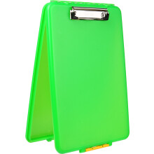 Dexas Slimcase Clipboard de depozitare Lime Green 13.5 """" X 9.5 """"