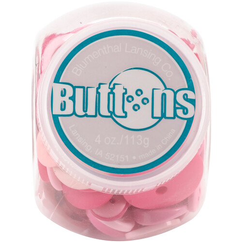 Blumenthal Pink Jar 4 oz. Butoane de dimensiuni asortate