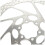 Shimano Shimano SMRT56M Disc Brake  Silver  180 mm 3