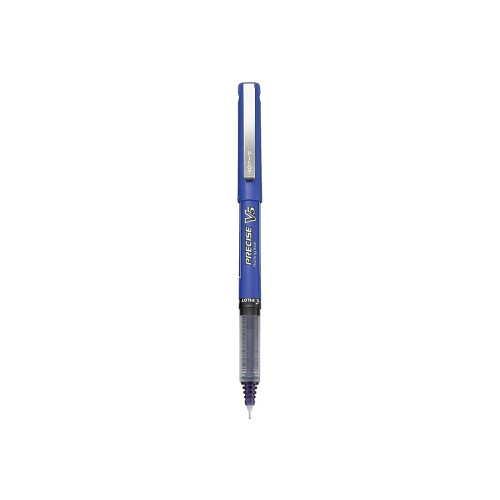 Pilot Pilot 25106 Precise V5 Rollerball-Stift, Präzisionsspitze, lila Tinte, 0,5mm, Dutzend 1