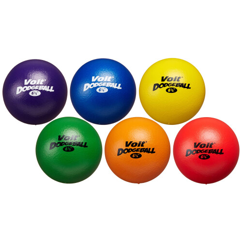 Voit Tuff 6 1/4"""" Dodgeball - Color My Class 1