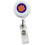 aminco NCAA Clemson Tigers Badge Reel White Large 1
