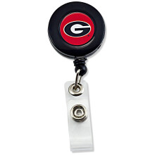 NCAA Georgia Bulldogs Badge Reel Black