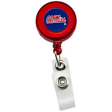 Aminco NCAA Mississippi Ole Miss Rebels Retrátil, VERMELHO