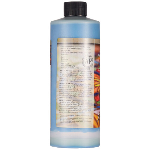 Pot de 16 onces Speedball Underglaze Sea Blue 1