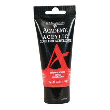 GRUMBACHER Academy Ακρυλικό Χρώμα: Κόκκινο, Μέγεθος: 254 oz (C095P)