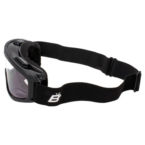 Γυαλιά Μοτοσικλέτας Birdz Eyewear Vulture (Μαύρο πλαίσιο/Διαφανής φακός) 2