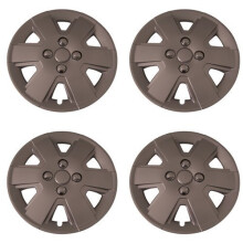 Conjunto de 4 prateados de reposi      o de p   s -venda de 15 polegadas com calo de reten      o de clipes de metal - N   mero da pe   a: IWC432/15S