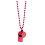 WHISTLE ON CHAIN RED (12/576) 1