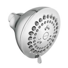Moen Adler Chrome 3,5 tuuman 4-toiminen suihkupää, jossa on useita korkeapainevaihtoehtoja painetta kohottava suihkupää 23026