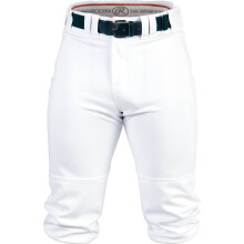 Rawlings mens PRO 150 Series Baseball Pants | Knicker Fit | Adult Sizes | Solid | Multiple Colors White, Large