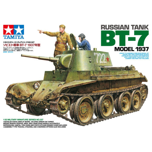 Tamiya Tamiya Models Russian Tank BT-7 Modelo Kit 1