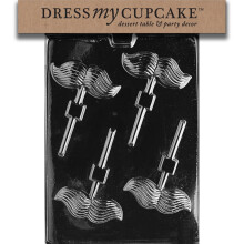 mbraca?i -mi cupcake ciocolata cu bomboane de mucegai musta?a acatapop