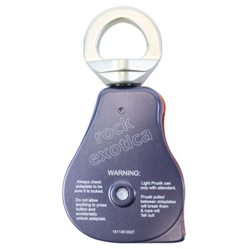 Rock Exotica Omni-Block Puleggia - 2.0" Singolo Arancione 1