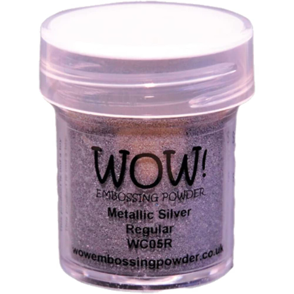 Wow Wow Wubbzy Silver Wow Embossing Powder 15Ml-
