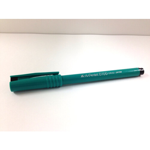 Pentel Pentel B100-AD Μπλε Στυλό με Μελάνι, Στυλό Μπάλας, Μαύρο, 10 Τεμάχια 1