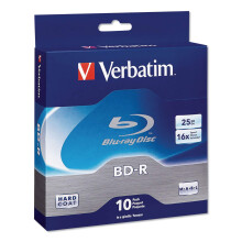 Verbatim BD-R 25GB 16X Disc Spindle  Box of 10