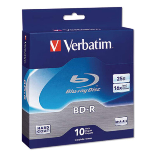 Verbatim BD-R 25GB 16X Δίσκοι σε Σπινάκι, Συσκευασία 10 τεμαχίων 1