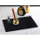 New Star FoodService 48421 MAT de servi   o de barra de borracha para balc   o de 12 polegadas por preto de 18 polegadas 3