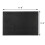 New Star FoodService 48421 MAT de servi   o de barra de borracha para balc   o de 12 polegadas por preto de 18 polegadas 2