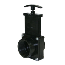 Vanne     guillotine ABS Valterra 7210 noire 2"""" FPT x Spig